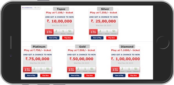 Bhagyalakshmi Lottery Mobile Site