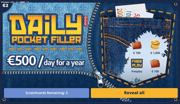 Daily Pocket Filler Scratch Card