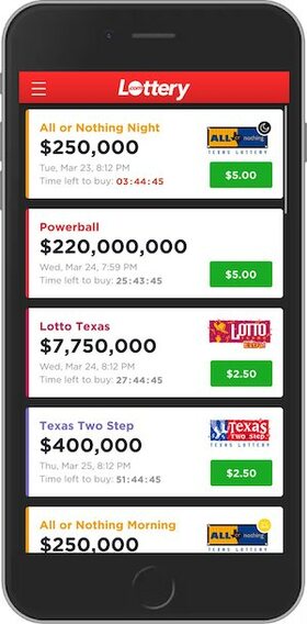 Lottery.com Mobile Site