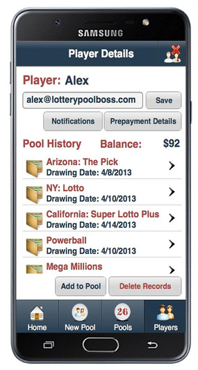 Lottery Pool Boss Screenshot