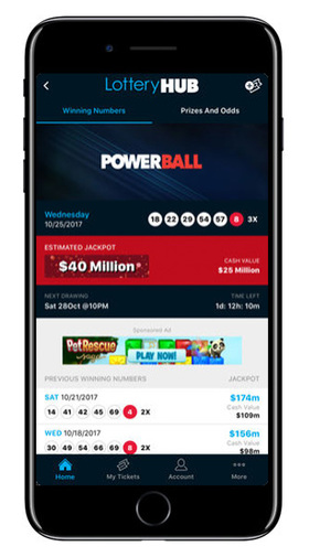 LotteryHUB Lottery App Screenshot