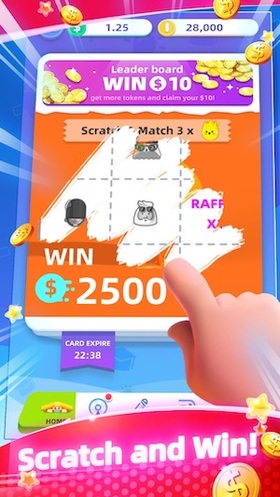 Lucky Now Lottery App Screenshot