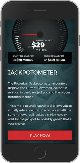 Powerball.ca Mobile Screenshot