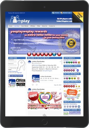 YouPlayWePlay.com Mobile Screenshot